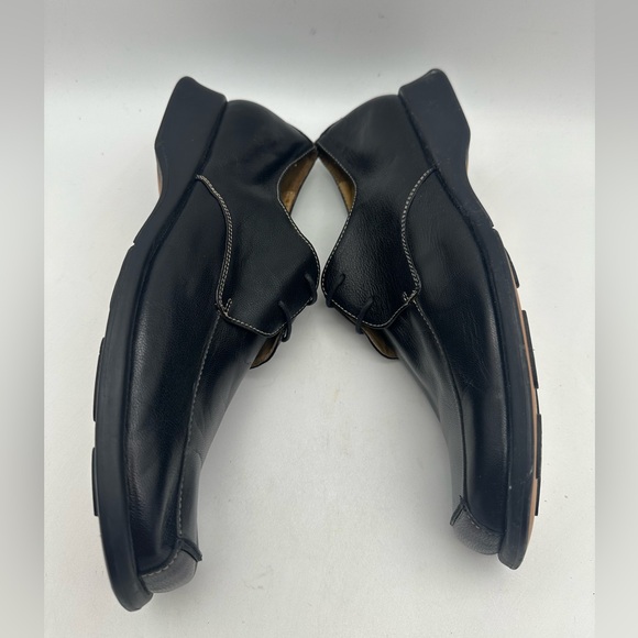 NEW Steve Madden Gunner Black Leather Square Toe Shoes Mismatch Sz R 10 / L 9.5 - Picture 5 of 10